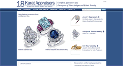 Desktop Screenshot of 18karatappraisers.com